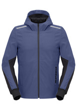 Bluza motocyklowa Spidi Hoodie Armor Light niebiesko-czarna