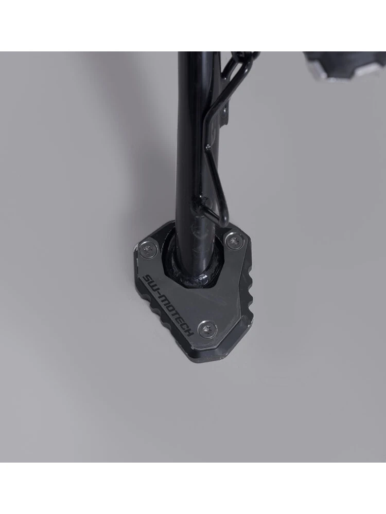 Poszerzenie stopki bocznej SW-Motech Kawasaki KLE 500/ SE (26-) czarno-srebrne