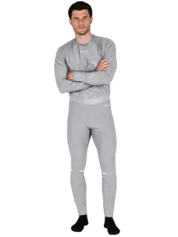 Legginsy termoaktywne Knox Dual Active unisex, szare