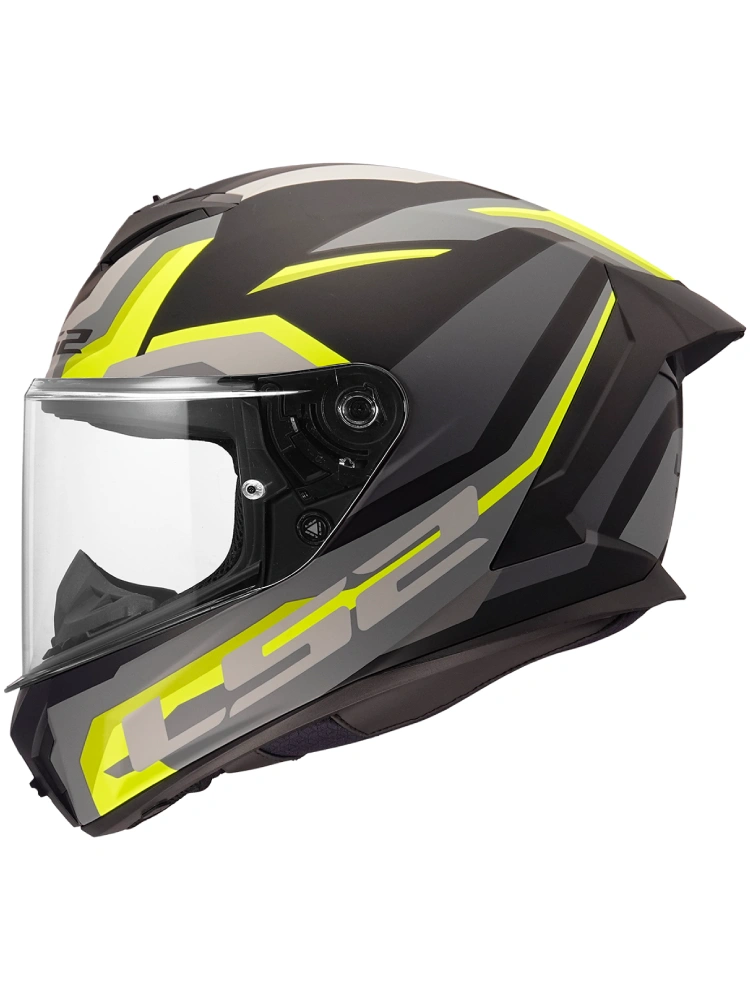 Kask integralny LS2 FF820 Rapid III Hyper szary-fluo