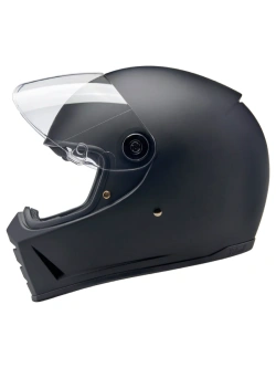 Kask integralny Biltwell Lane Splitter Flat czarny matowy