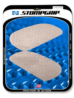 Pady boczne na zbiornik Volcano Rally Stompgrip przeźroczyste