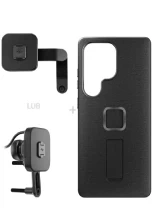 Zestaw na motocykl: etui Peak Design Mobile Everyday Case Loop do smartfona Samsung Galaxy S25 Ultra + mocowanie motocykla