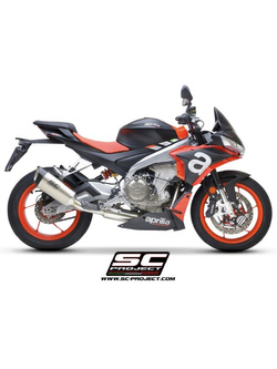 Pełny układ wydechowy SC-Project SC1-R Aprilia Tuono 660 (21-) tytan