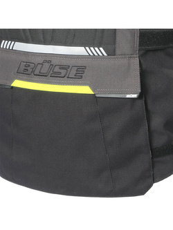 Kurtka motocyklowa tekstylna Büse Highland II czarno-żółta