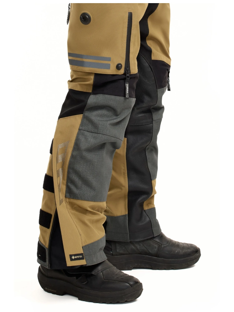 Spodnie motocyklowe tekstylne Rukka TitanTrail-R brązowe