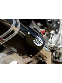 Osłona tłumika R&G do Suzuki GSX-R 1000 (07) czarna (lewa strona)