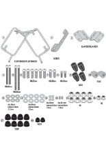 Stelaż kufrów bocznych Monokey Cam-Side Kappa KL One-Fit Suzuki V-Strom 1050/ SE/ XT (20-)/ DE (23-)