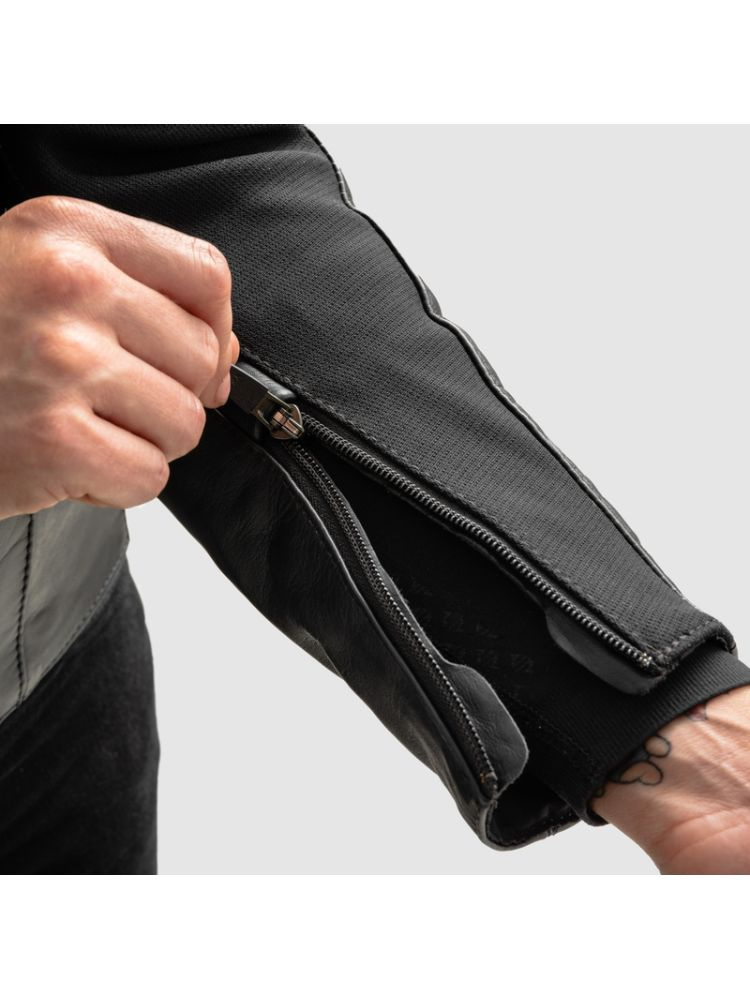 Kurtka motocyklowa damska skórzana Rebelhorn Siena czarna