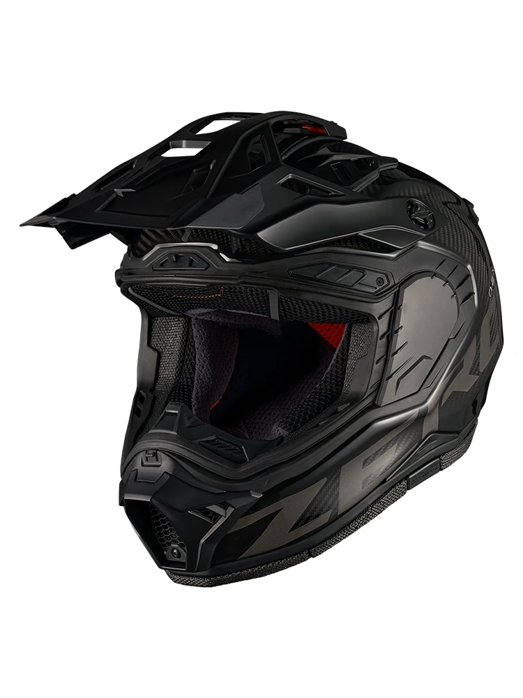 Kask adventure Nexx X.Rally Zero Pro czarny matowy