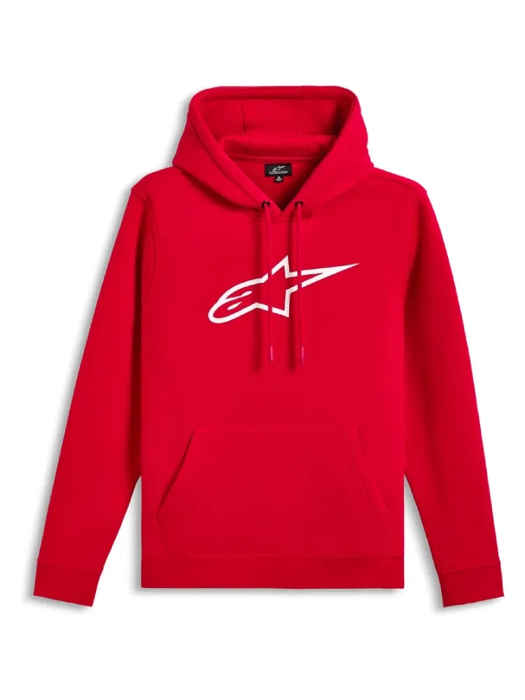 Bluza z kapturem Alpinestars Ageless V3 czerwona