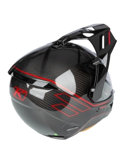 Kask adventure Klim X1 Alpha czarno-czerwony