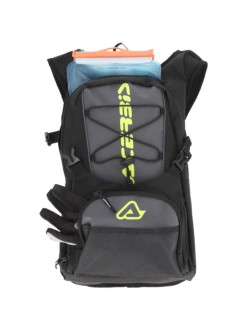 Plecak enduro Acerbis H2O Logo z bukłakiem 2 litry, czarny-fluo [pojemność: 10 l]