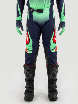 Spodnie cross Leatt Moto 4.5 Matcha niebiesko-zielone