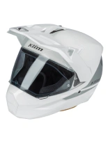 Kask adventure Klim X1 Alpha biało-srebrny