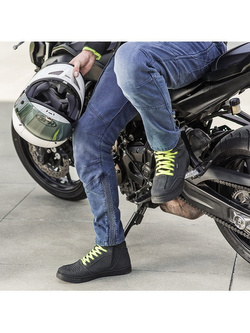 Jeansy motocyklowe Shima Ghost czarne