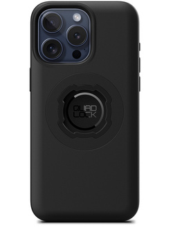 Zestaw: etui na telefon iPhone 16 Pro Max + uchwyt Quad Lock montowany za pomocą paska z szybkozłączką