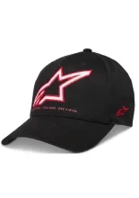 Czapka z daszkiem Alpinestars Lineout czarno-czerwona
