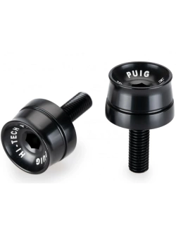 Końcówki kierownicy PUIG BMW F900R/ R1200R/ R1250R/ S1000 XR/ R czarne [krótkie]