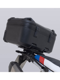 Zestaw: kufer centralny DUSC XL + stelaż Adventure-rack SW-Motech BMW R 1200 GS LC (12-18), R 1250 GS (18-24) [poj.: 55 l]
