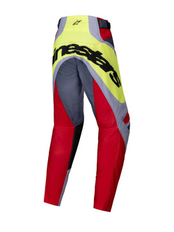 Spodnie cross damskie Alpinestars MX Youth Racer Melt czerwono-szare 