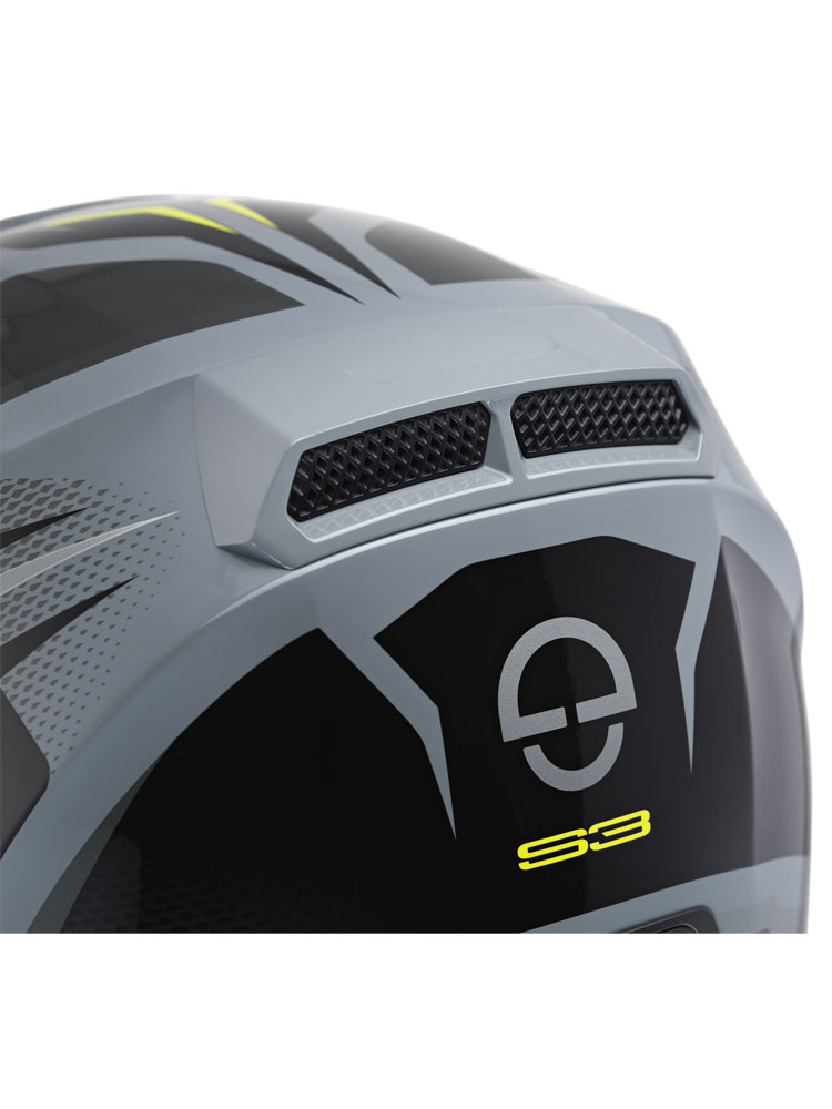 Zestaw: Kask integralny Schuberth S3 Apex czarno-szary + dedykowany interkom motocyklowy Schuberth SC2