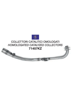 Kolektor Arrow z homologacją - Yamaha T-Max 530 [12-16]