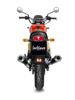 Tłumiki motocyklowe LeoVince Classic Racer [Slip-On, Stal nierdzewna] do Royal Enfield Continental GT 650 (19-) / Interceptor 650 (19-)
