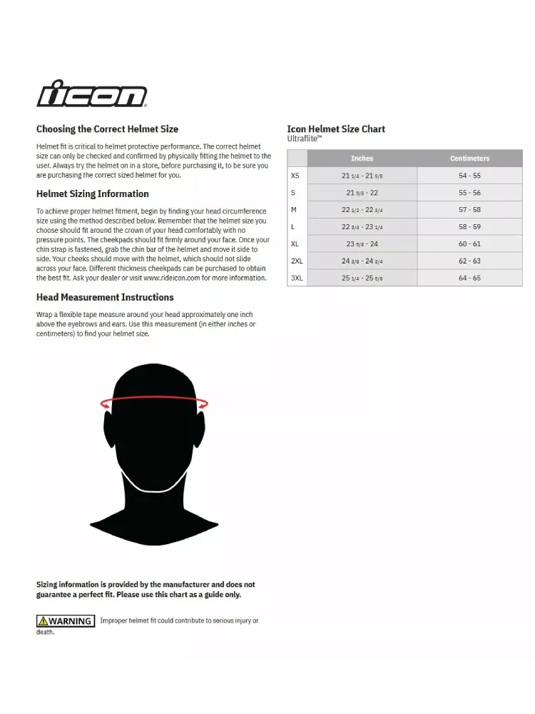 Kask integralny Icon Ultraflite MIPS Rizz Rizz biały