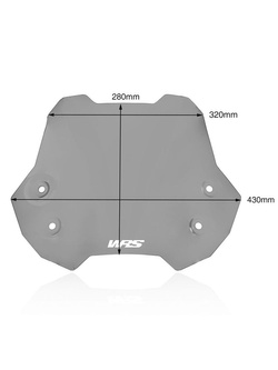 Szyba motocyklowa WRS Sport Suzuki DL 650 V-Strom (17-24) przyciemniana
