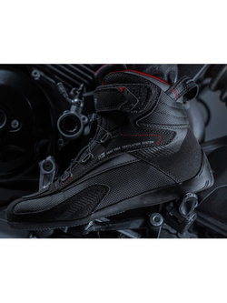 Buty motocyklowe Shima Exo Vented czarno-czerwone