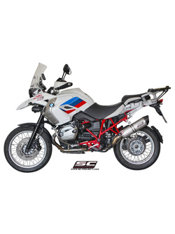 Tłumik SC-Project Oval Titanium + Carbon (SLIP ON) - BMW R 1200 GS [04-09]