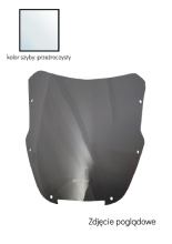 Szyba motocyklowa MRA Oryginalny kształt "O" Suzuki GS 500 E (96-) przeźroczysta