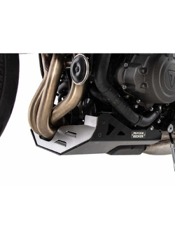 Osłona silnika / płyta pod silnik Hepco&Becker Triumph Trident 660 (21-24) srebrno-czarna