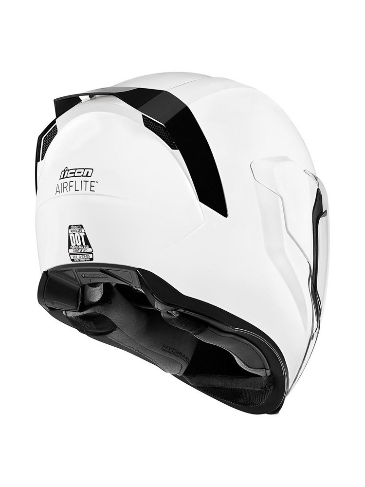 Kask integralny Icon Airflite Gloss biały