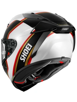 Kask integralny Shoei X-SPR PRO Rainey TC-10 czarno-biało-złoty