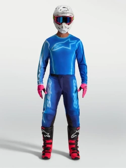 Bluza cross Alpinestars MX Fluid Kepler niebieska