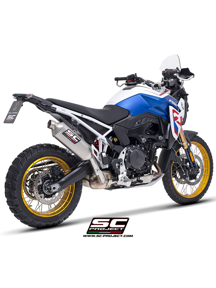 Tłumik motocyklowy SC-Project Rally Raid BMW F 900 GS (24-) tytan