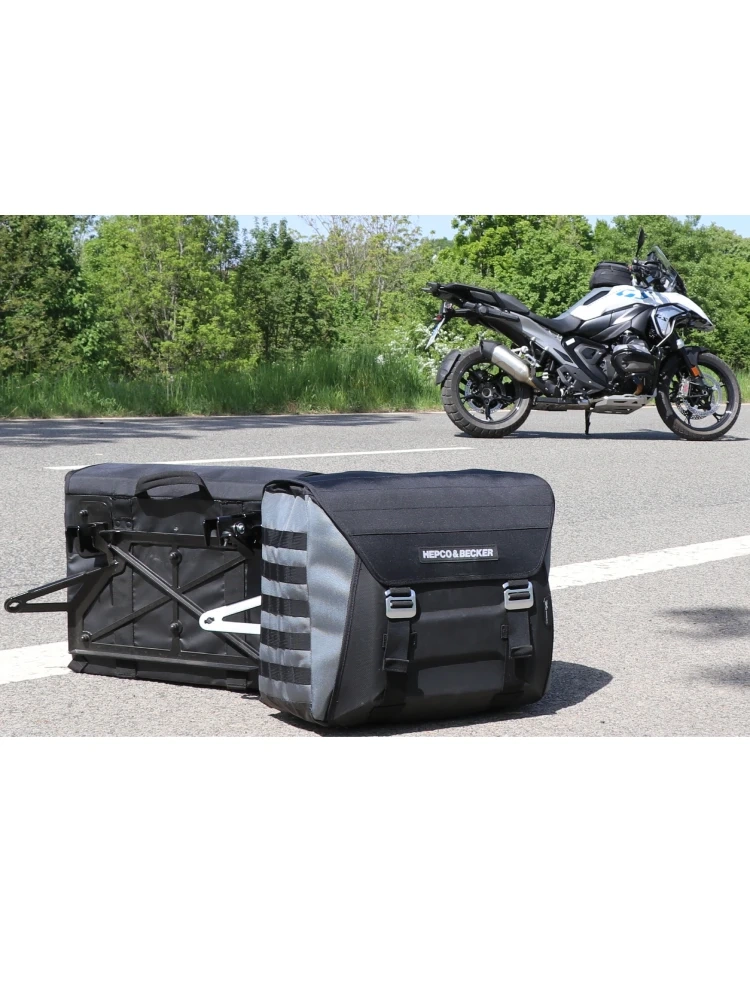 Sakwy boczne Hepco&Becker Xtravel Basic Plug and Play do stelaża Vario BMW R 1300 GS (23-)