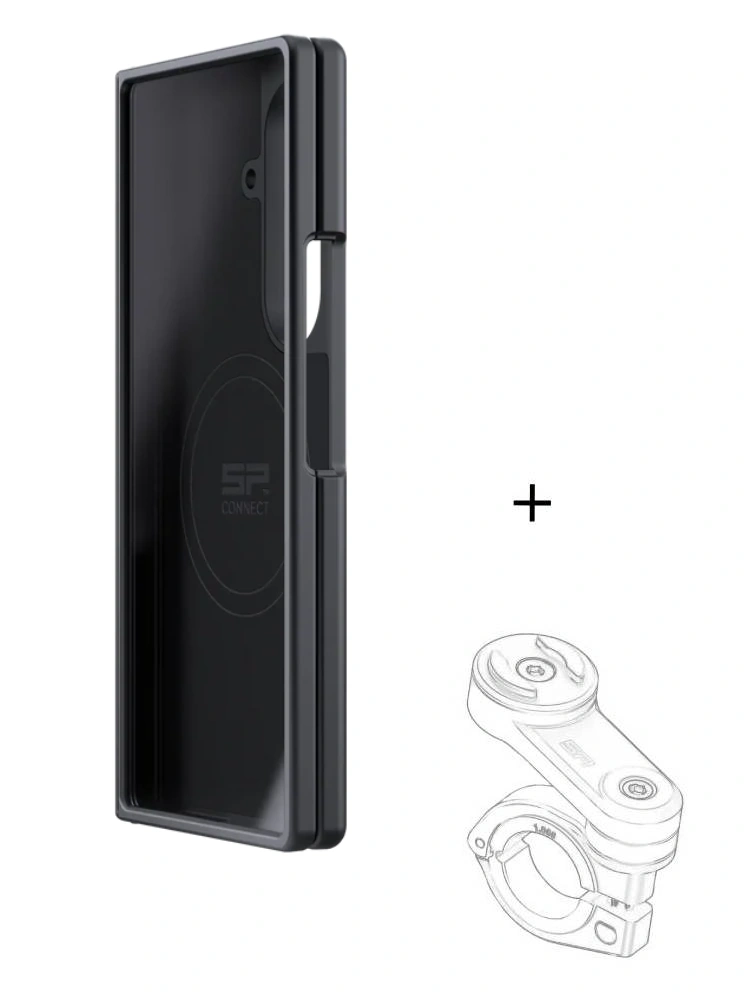 Zestaw na motocykl: etui SPC+ na telefon Samsung Galaxy Z Fold 8 Ultra + mocowanie SP Connect