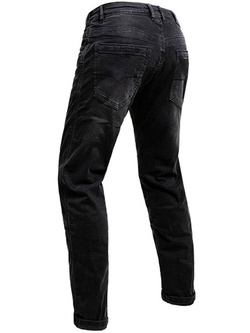 Spodnie motocyklowe jeansowe John Doe Ironhead - XTM czarne
