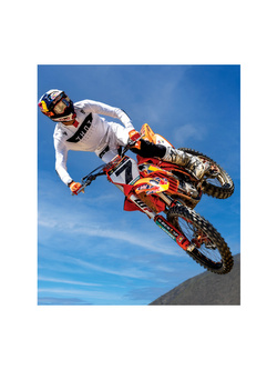 Spodnie cross Thor Sportmode Rogue biało-pomarańczowe