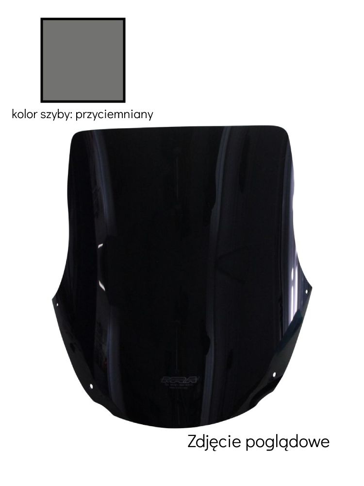 Szyba motocyklowa MRA Touring "T" Kawasaki KLE 500 (-93) przyciemniana