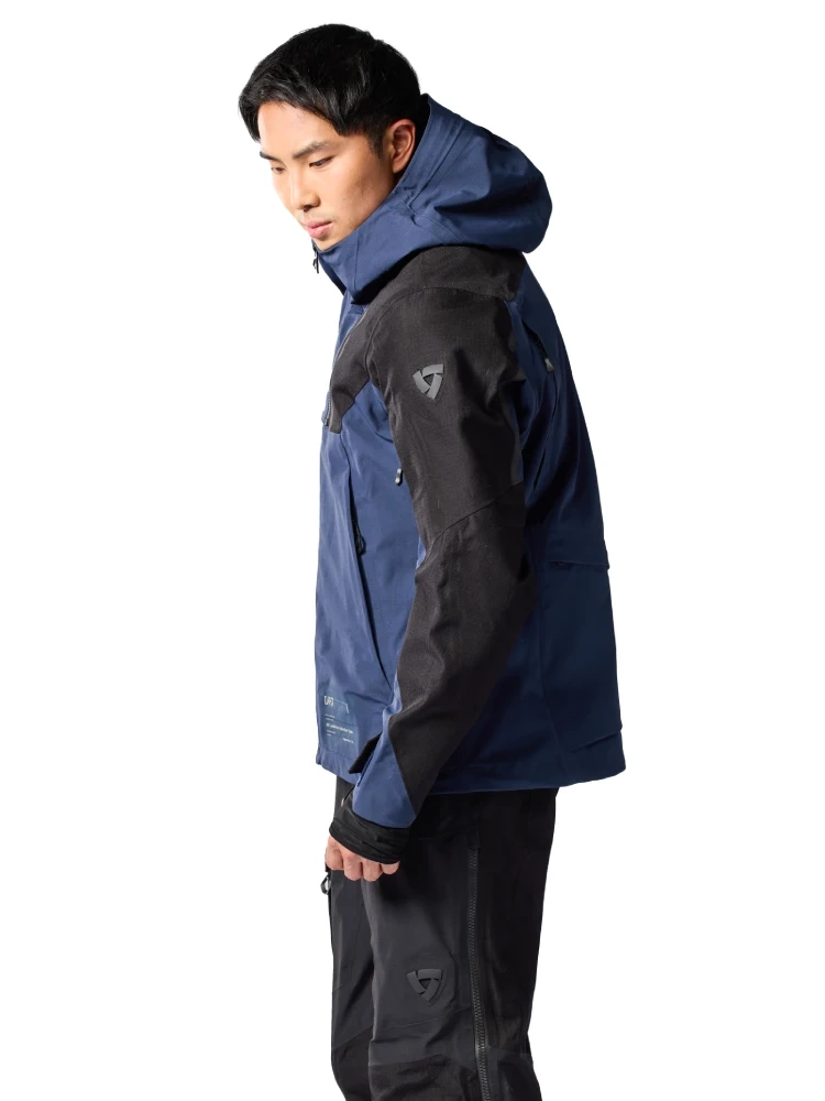 Kurtka enduro REV’IT! Component 3 H2O czarno-niebieska