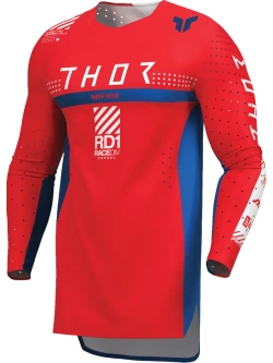 Bluza enduro Thor Sportmode Synth czerwona