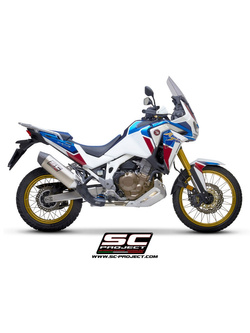 Tłumik motocyklowy SC Project X-Plorer II Honda CRF 1100L Africa Twin/ Adventure Sport (20-23) [tytan+carbon]