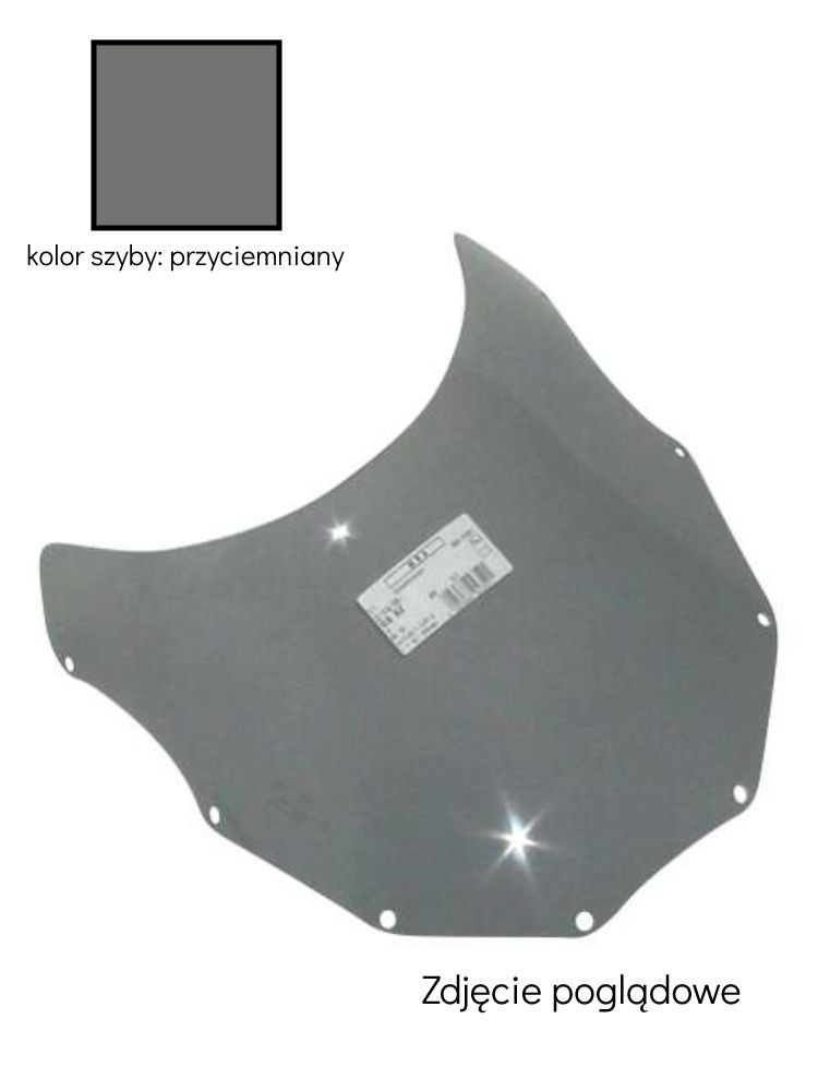 Szyba motocyklowa MRA Spoiler "S" Kawasaki ZR 7 R (96-03) przyciemniana
