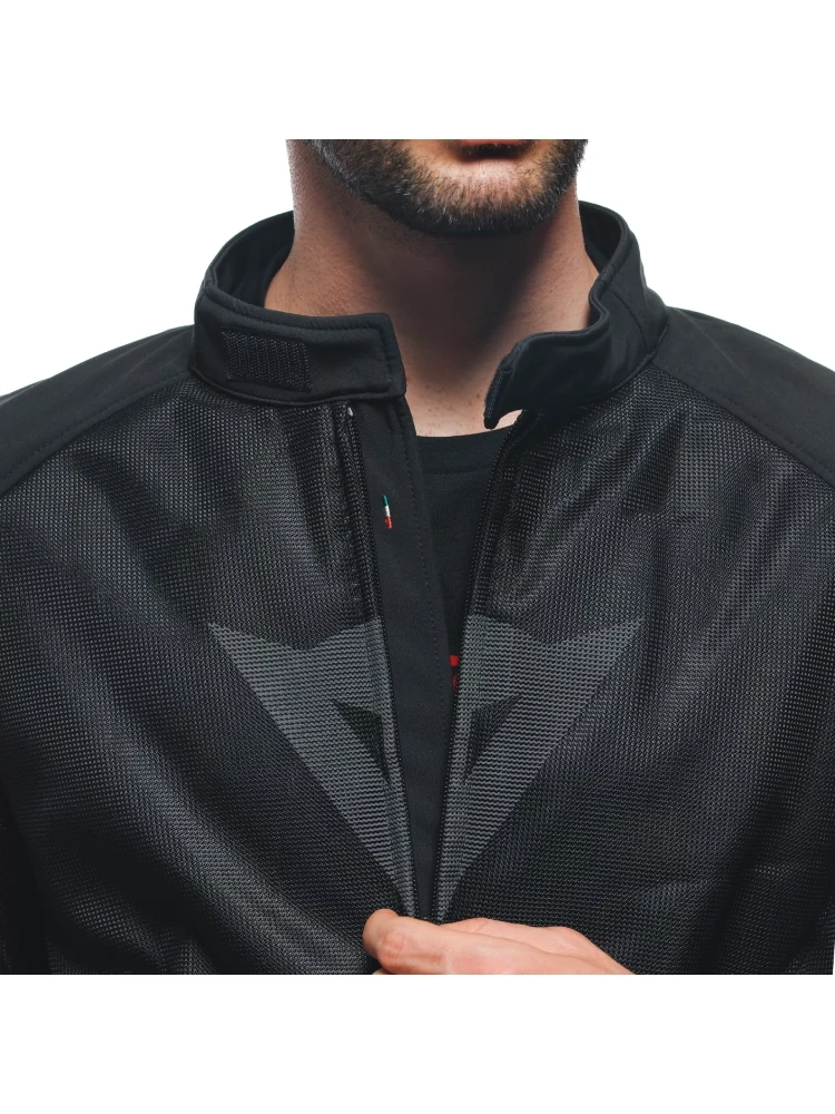 Kurtka motocyklowa tekstylna Dainese Ignite Air Tex czarno-szara