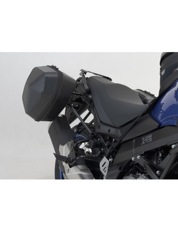 Zestaw: kufry boczne plastikowe Urban ABS + stelaże SLC SW MOTECH Suzuki DL 650 V-Strom / XT (16-25) (pojemność: 2 x 16,5l)