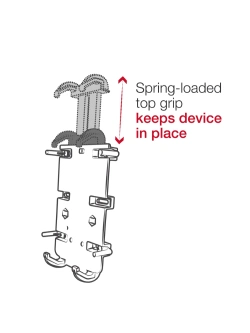 Uchwyt na telefon RAM Quick-Grip z mocowaniem Tough-Strap